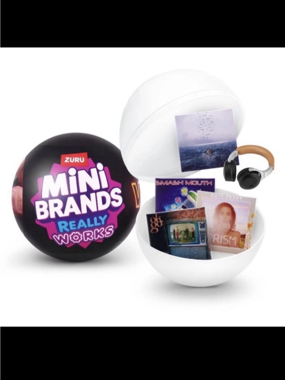 ZURU Mini Brands Really Works Surprise Capsule - Black & White